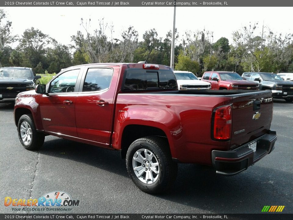 2019 Chevrolet Colorado LT Crew Cab Cajun Red Tintcoat / Jet Black Photo #3
