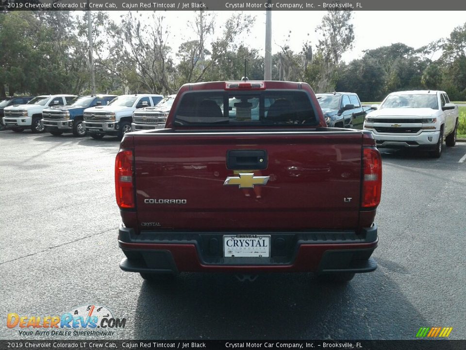 2019 Chevrolet Colorado LT Crew Cab Cajun Red Tintcoat / Jet Black Photo #4