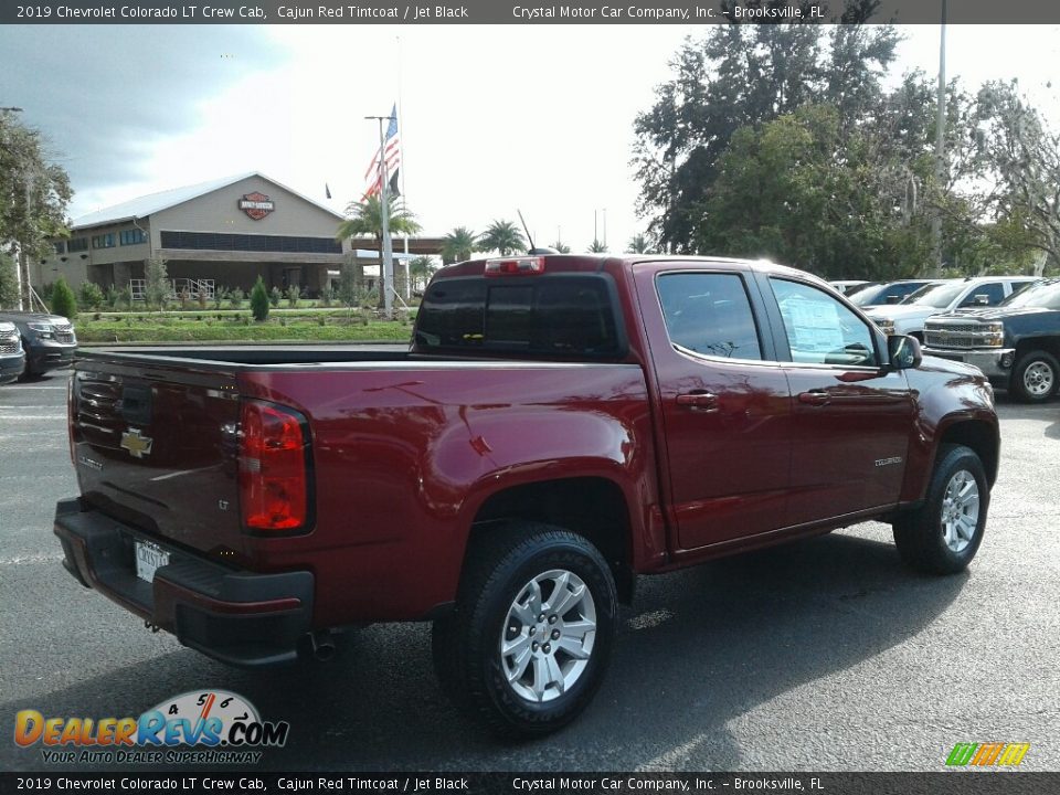 2019 Chevrolet Colorado LT Crew Cab Cajun Red Tintcoat / Jet Black Photo #5