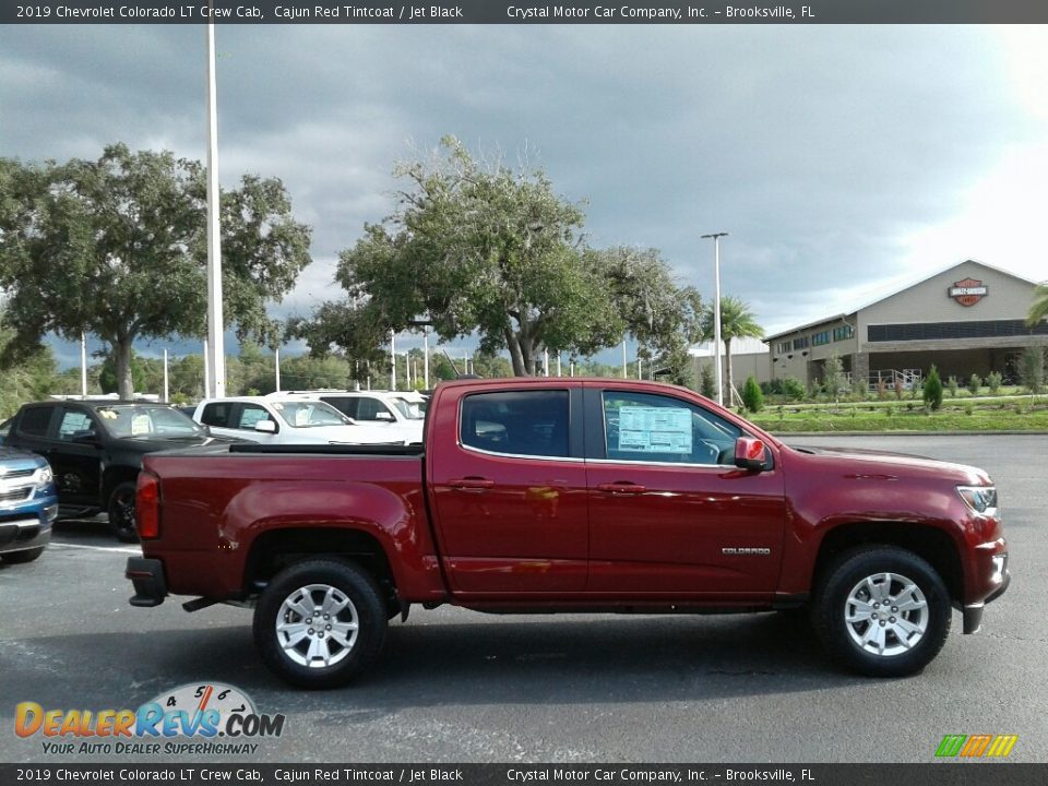 2019 Chevrolet Colorado LT Crew Cab Cajun Red Tintcoat / Jet Black Photo #6
