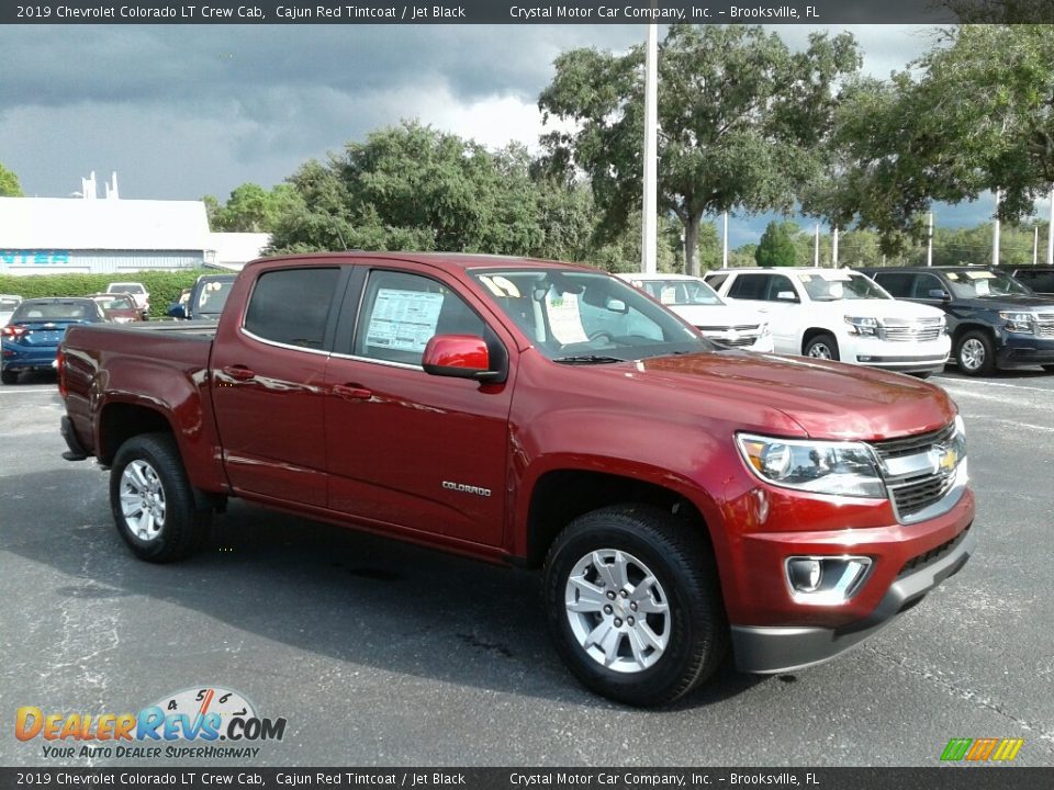 2019 Chevrolet Colorado LT Crew Cab Cajun Red Tintcoat / Jet Black Photo #7