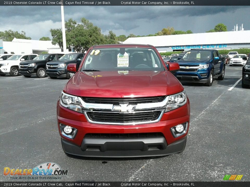 2019 Chevrolet Colorado LT Crew Cab Cajun Red Tintcoat / Jet Black Photo #8