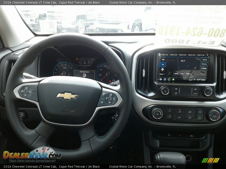 2019 Chevrolet Colorado LT Crew Cab Cajun Red Tintcoat / Jet Black Photo #13