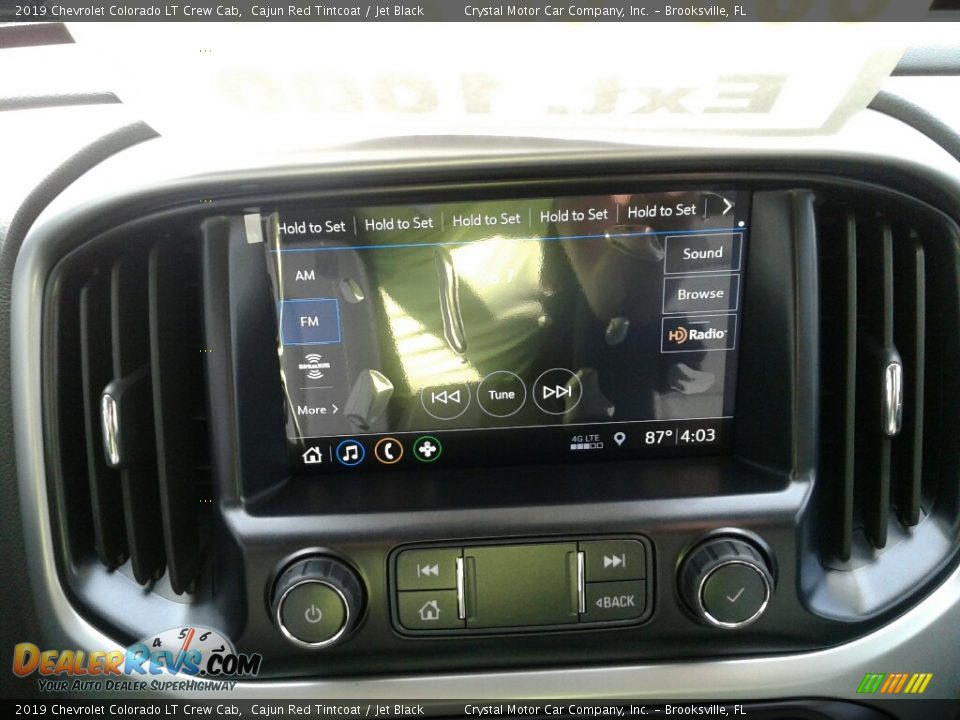 2019 Chevrolet Colorado LT Crew Cab Cajun Red Tintcoat / Jet Black Photo #15