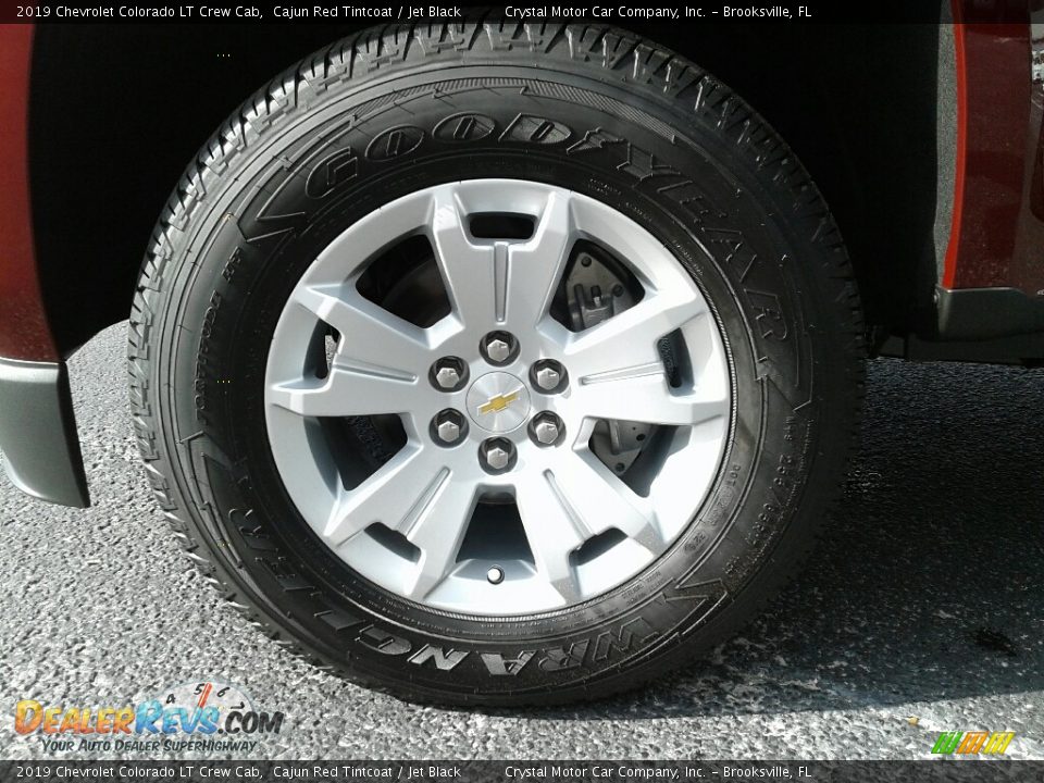 2019 Chevrolet Colorado LT Crew Cab Cajun Red Tintcoat / Jet Black Photo #20