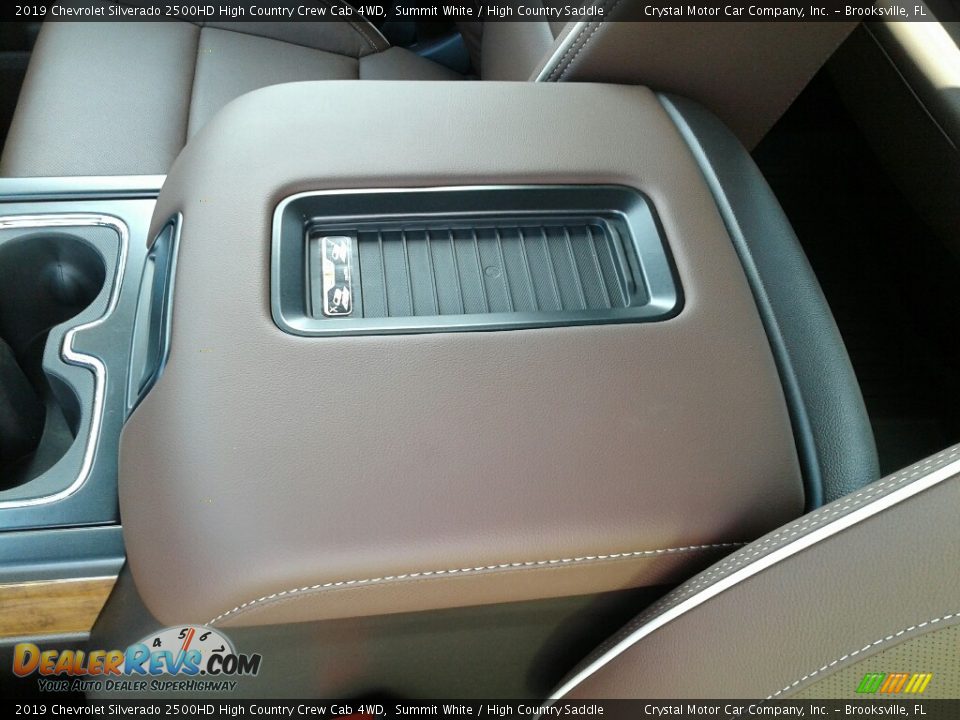 2019 Chevrolet Silverado 2500HD High Country Crew Cab 4WD Summit White / High Country Saddle Photo #19