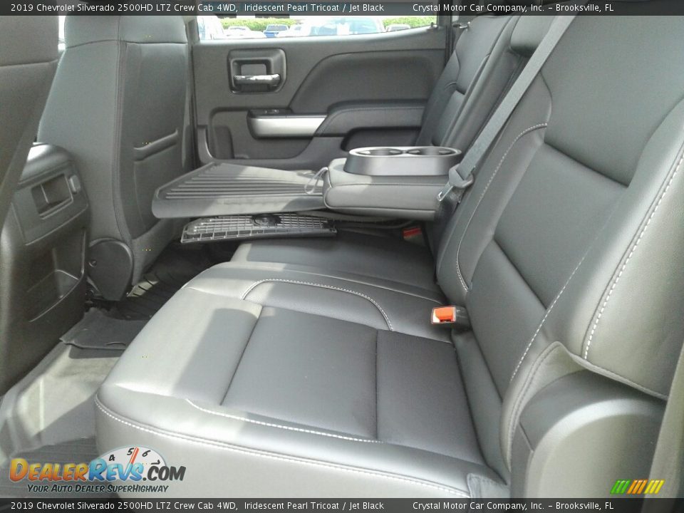 Rear Seat of 2019 Chevrolet Silverado 2500HD LTZ Crew Cab 4WD Photo #10