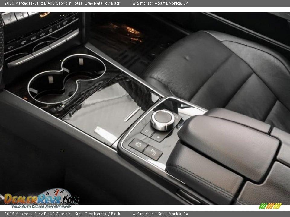 2016 Mercedes-Benz E 400 Cabriolet Steel Grey Metallic / Black Photo #24