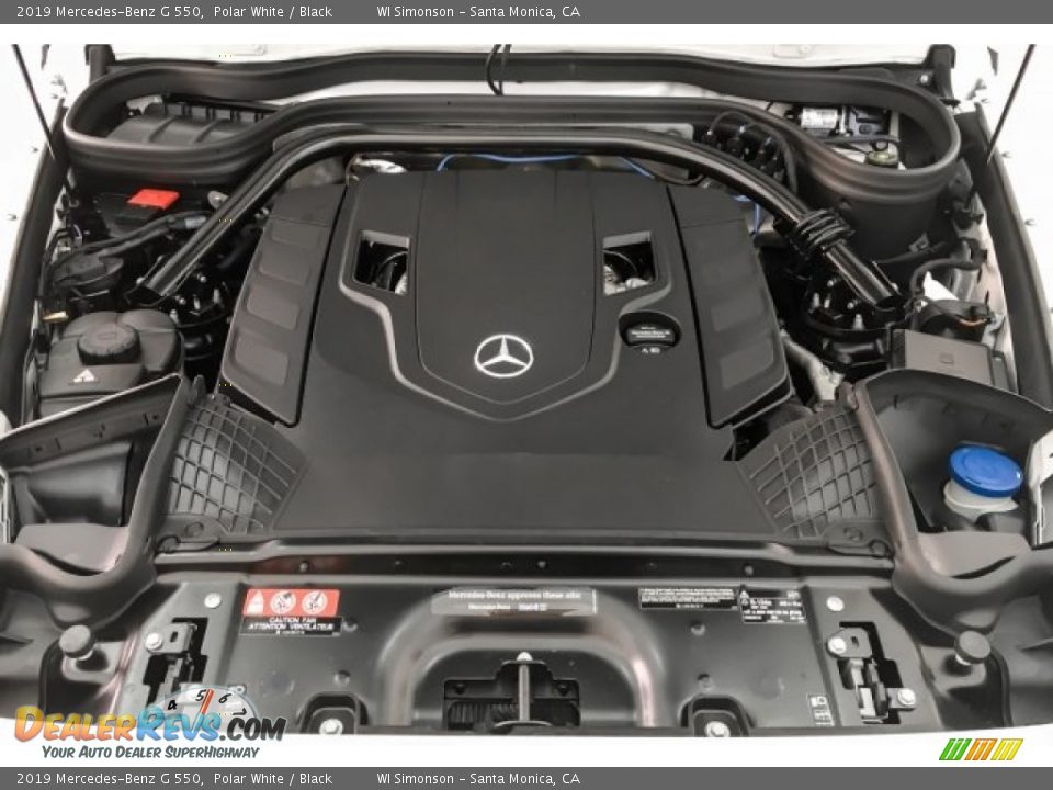 2019 Mercedes-Benz G 550 4.0 Liter biturbo DOHC 32-Valve VVT V8 Engine Photo #9