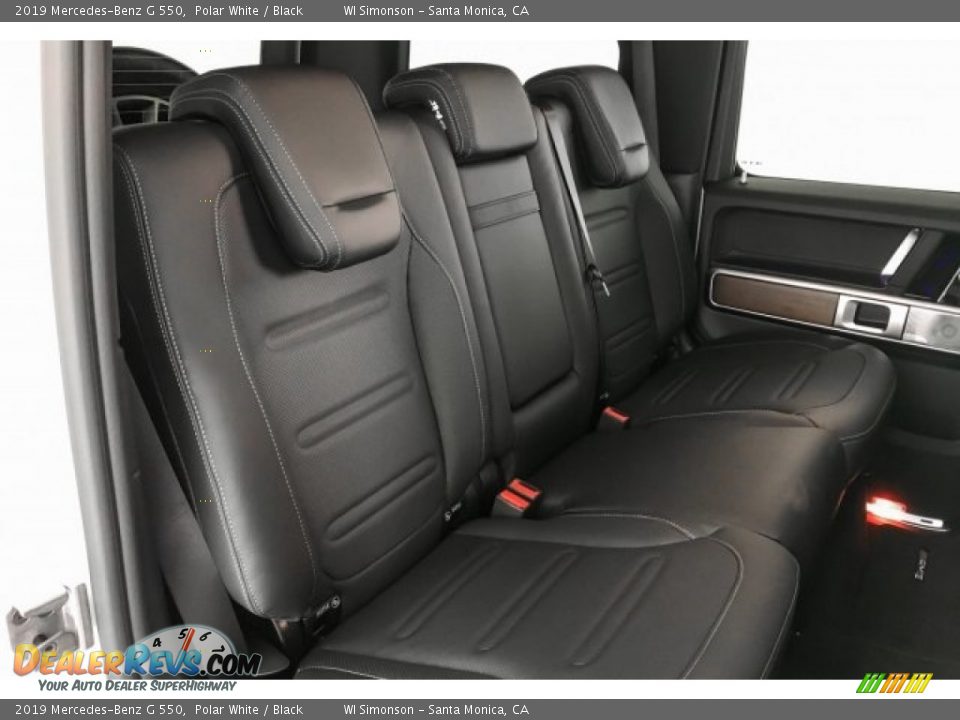 2019 Mercedes-Benz G 550 Polar White / Black Photo #13