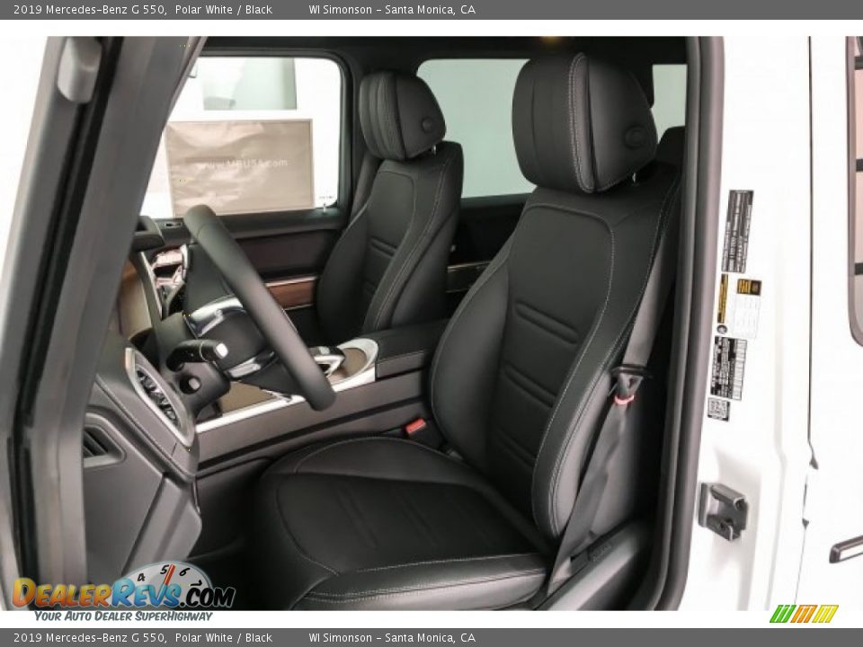 2019 Mercedes-Benz G 550 Polar White / Black Photo #15