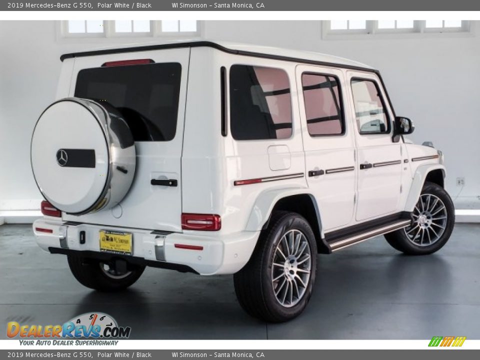 2019 Mercedes-Benz G 550 Polar White / Black Photo #16