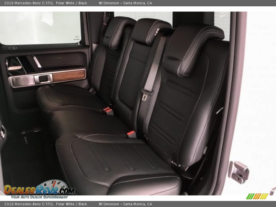 Rear Seat of 2019 Mercedes-Benz G 550 Photo #17