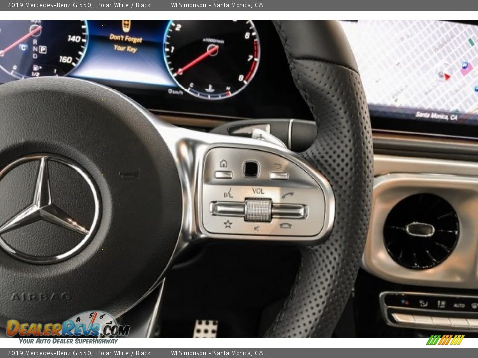 2019 Mercedes-Benz G 550 Steering Wheel Photo #20