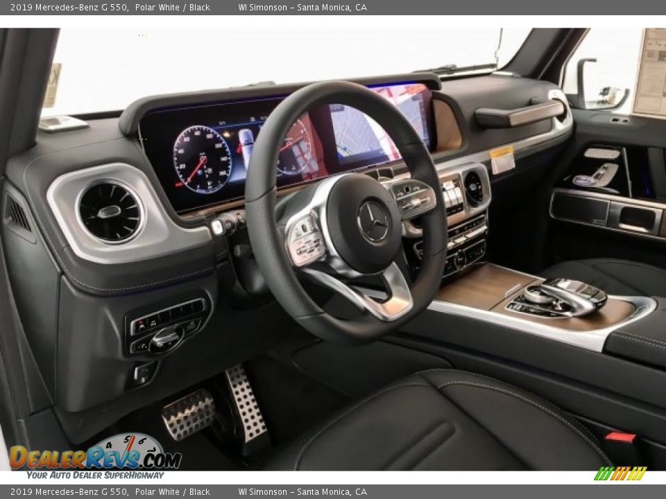 2019 Mercedes-Benz G 550 Polar White / Black Photo #23