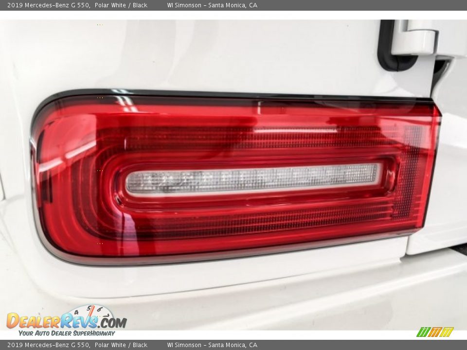 2019 Mercedes-Benz G 550 Polar White / Black Photo #27