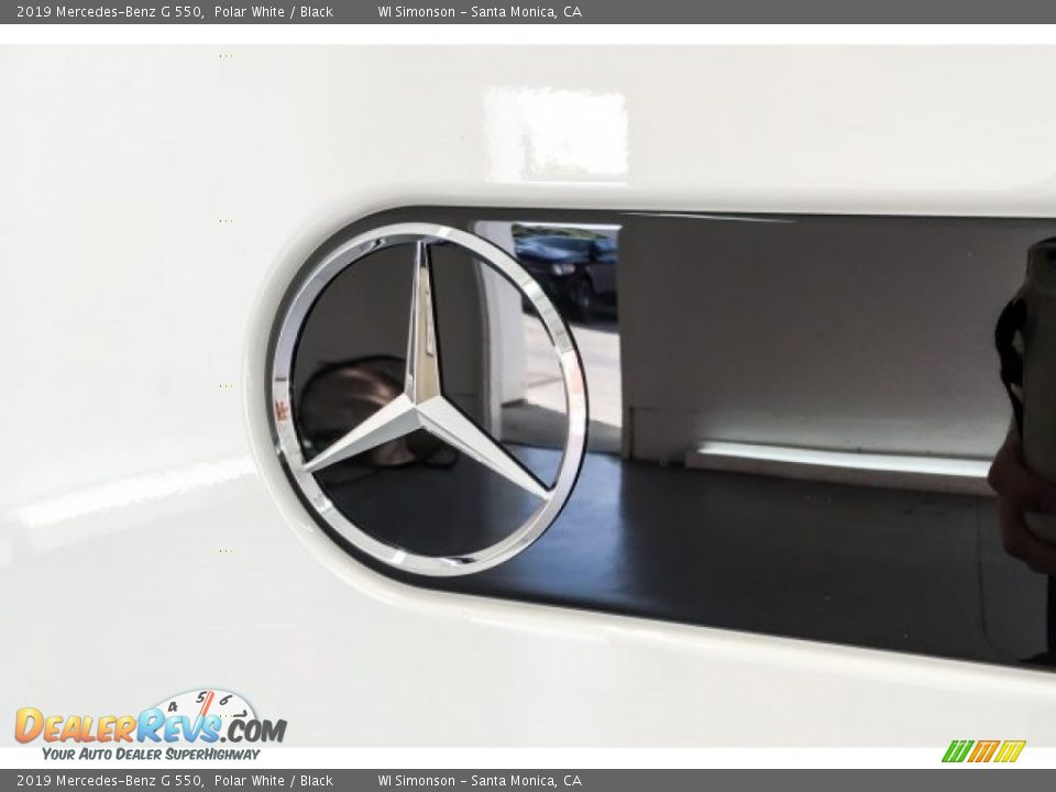 2019 Mercedes-Benz G 550 Polar White / Black Photo #28