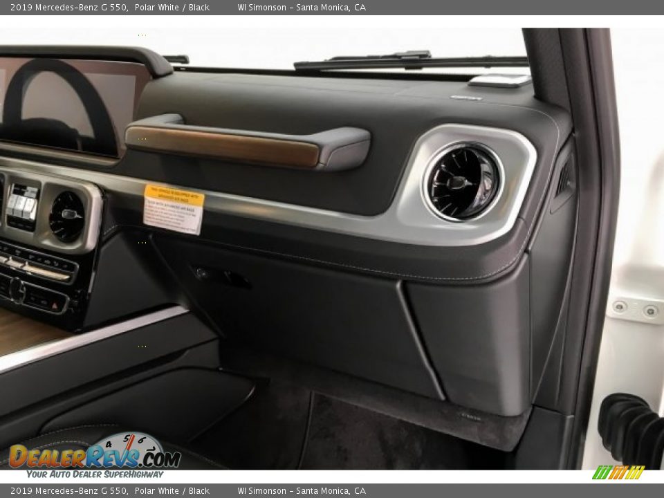 2019 Mercedes-Benz G 550 Polar White / Black Photo #29