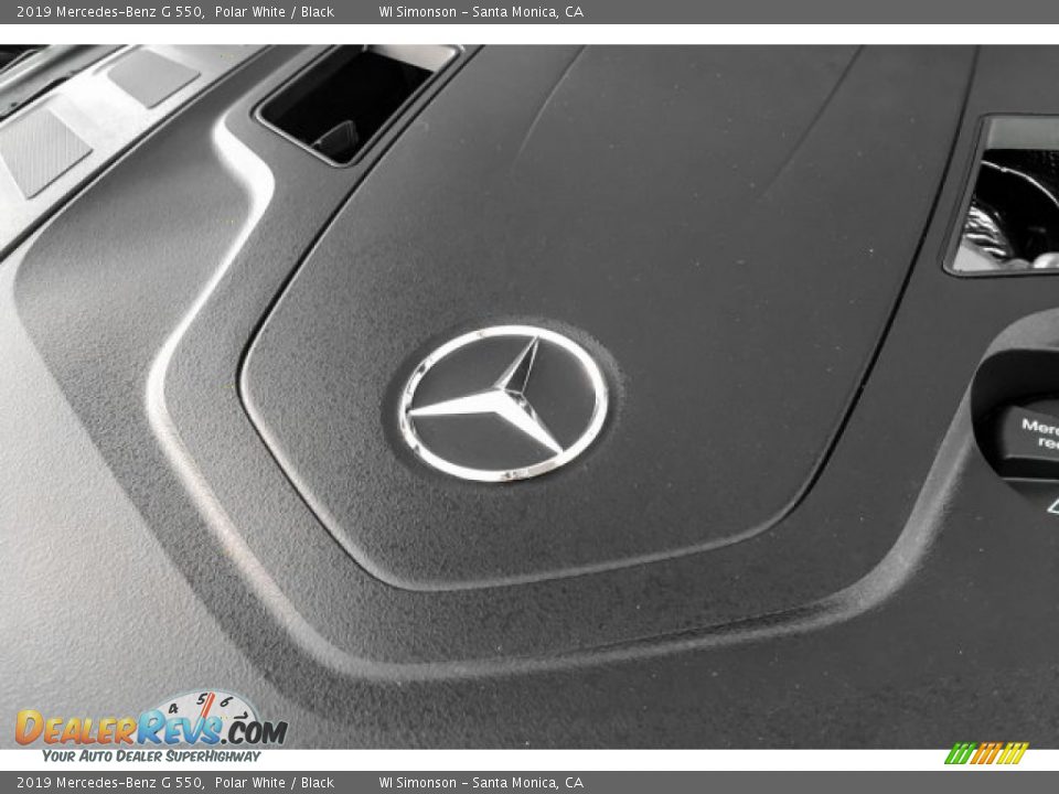 2019 Mercedes-Benz G 550 Polar White / Black Photo #32