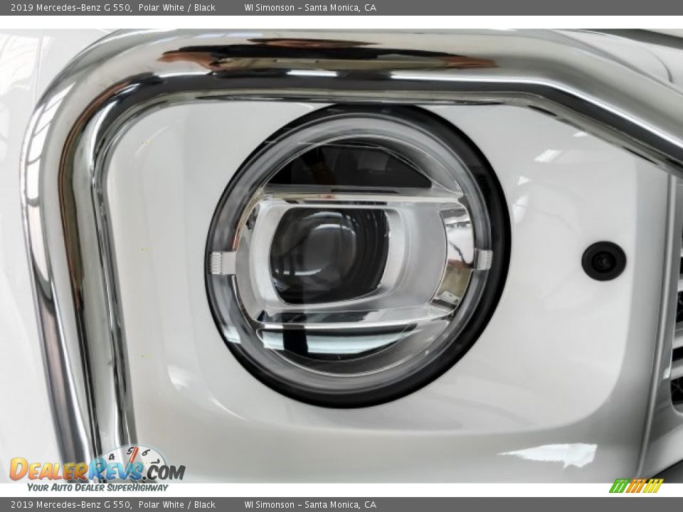 2019 Mercedes-Benz G 550 Polar White / Black Photo #33