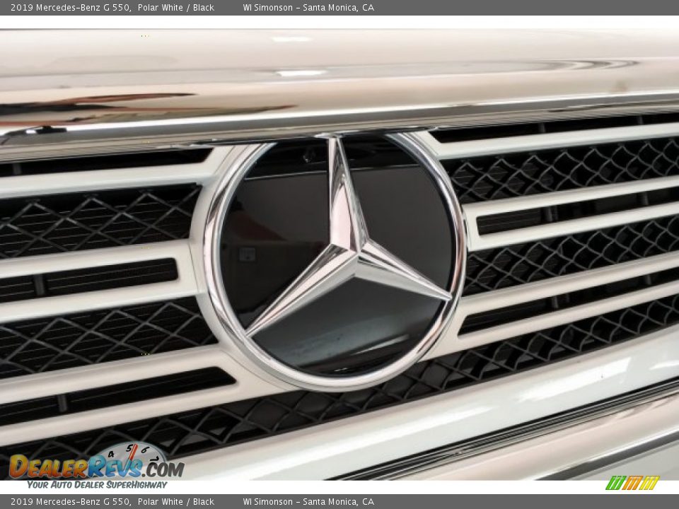 2019 Mercedes-Benz G 550 Polar White / Black Photo #34