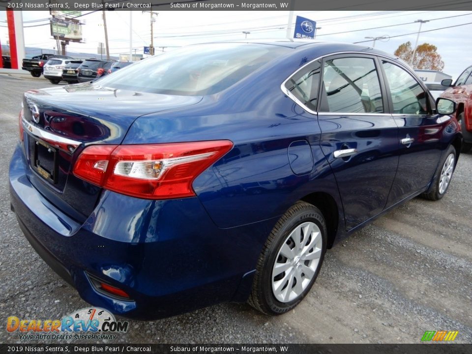 2019 Nissan Sentra S Deep Blue Pearl / Charcoal Photo #3
