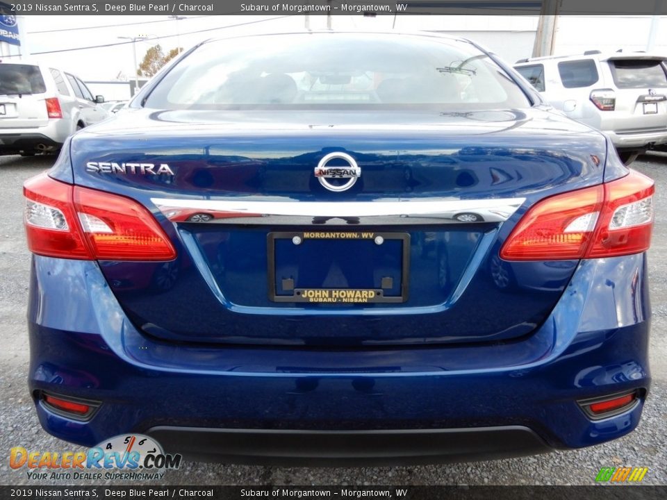 2019 Nissan Sentra S Deep Blue Pearl / Charcoal Photo #4