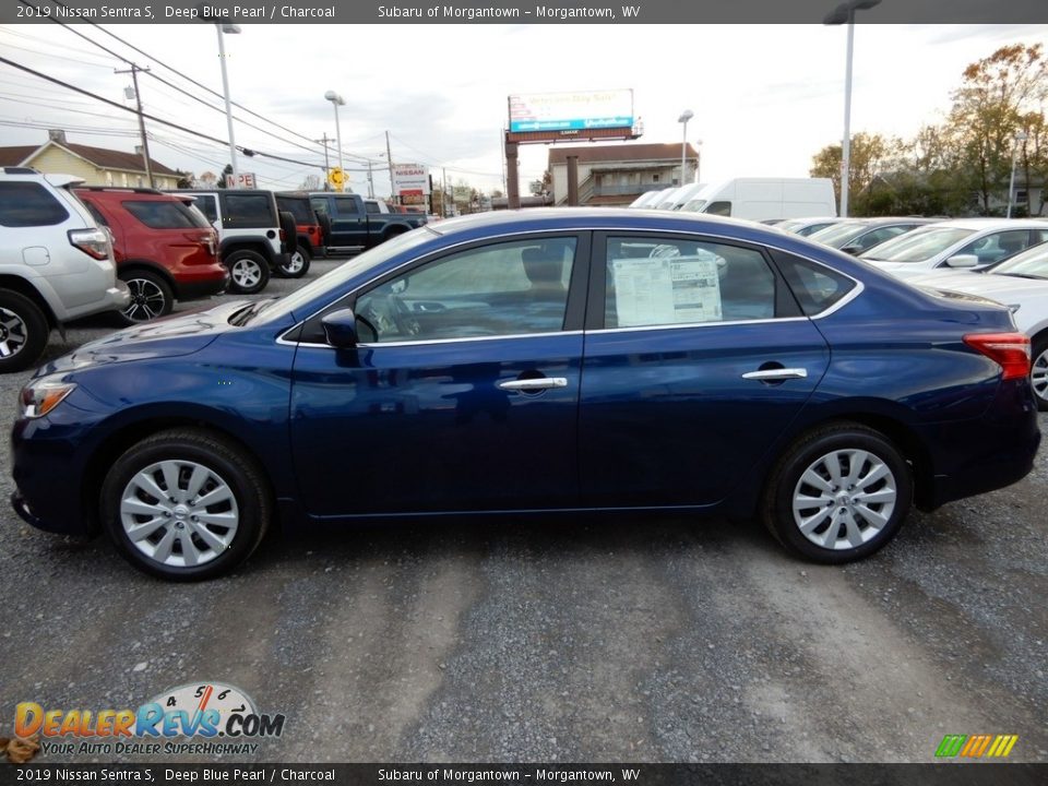 2019 Nissan Sentra S Deep Blue Pearl / Charcoal Photo #6