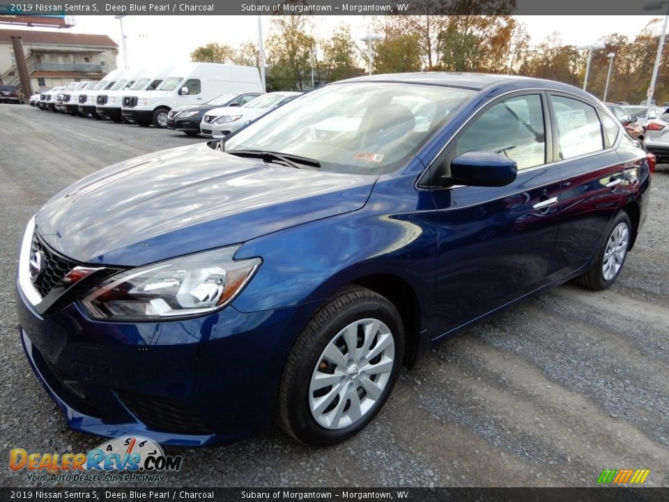 2019 Nissan Sentra S Deep Blue Pearl / Charcoal Photo #7