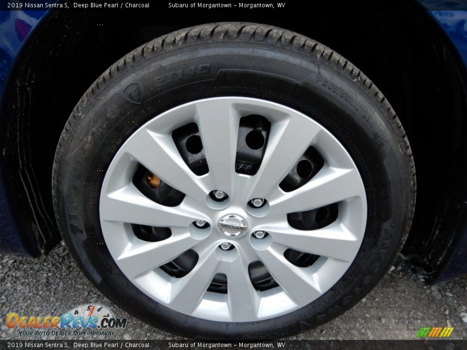 2019 Nissan Sentra S Deep Blue Pearl / Charcoal Photo #9