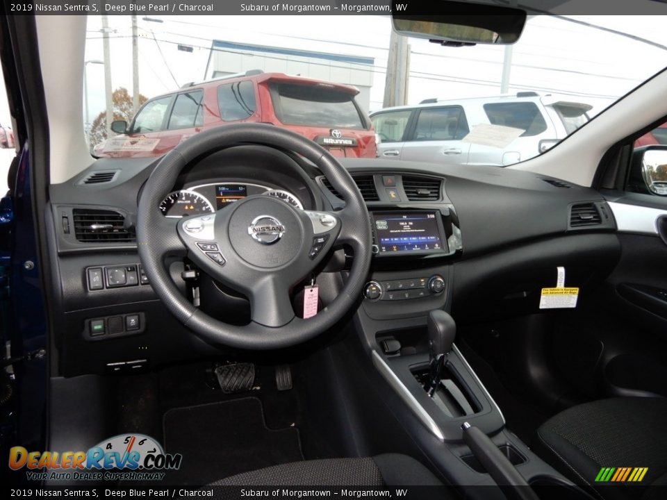 2019 Nissan Sentra S Deep Blue Pearl / Charcoal Photo #12
