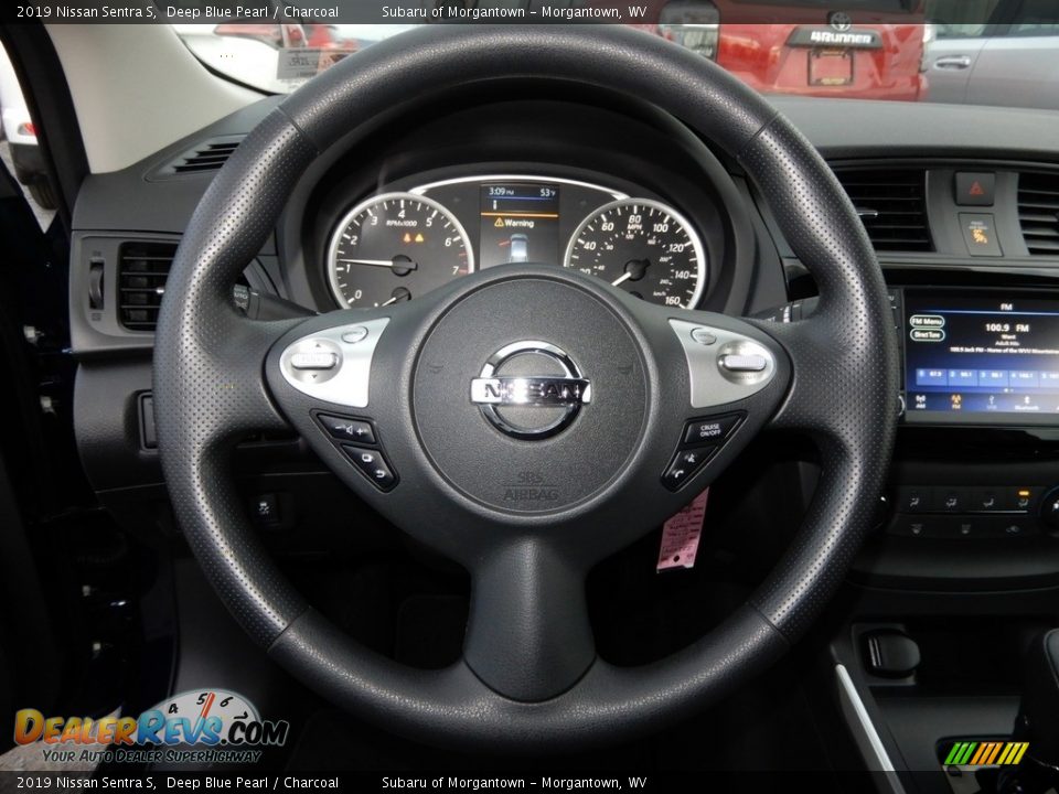 2019 Nissan Sentra S Deep Blue Pearl / Charcoal Photo #15