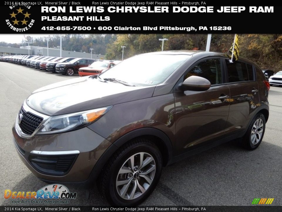 2014 Kia Sportage LX Mineral Silver / Black Photo #1