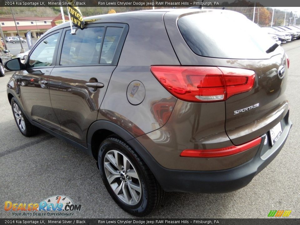 2014 Kia Sportage LX Mineral Silver / Black Photo #3