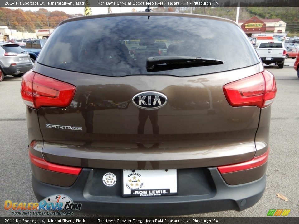 2014 Kia Sportage LX Mineral Silver / Black Photo #4
