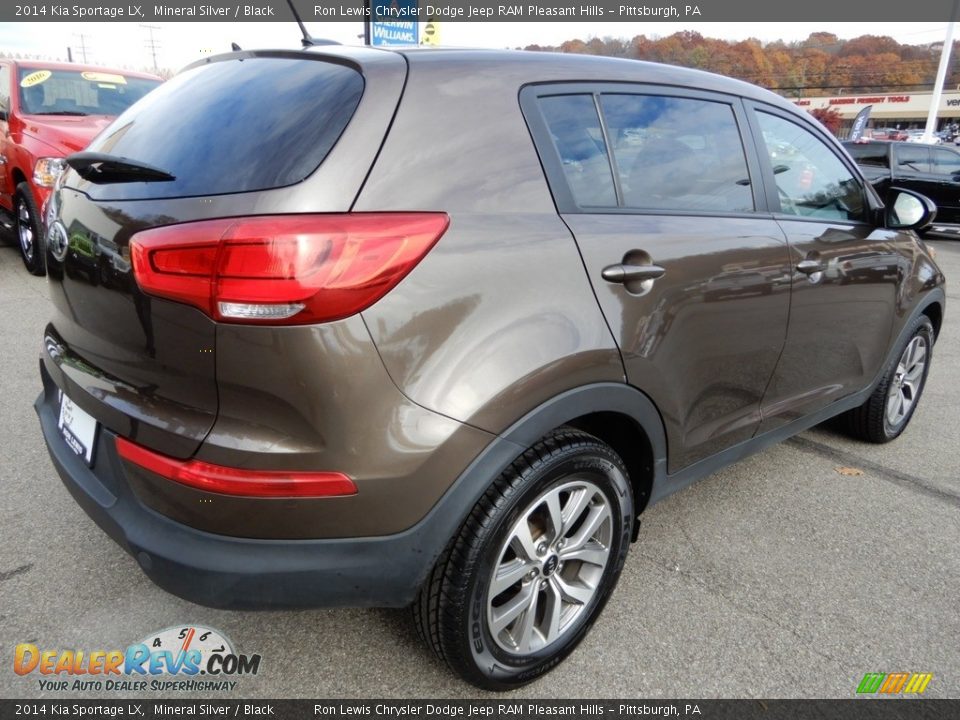 2014 Kia Sportage LX Mineral Silver / Black Photo #6