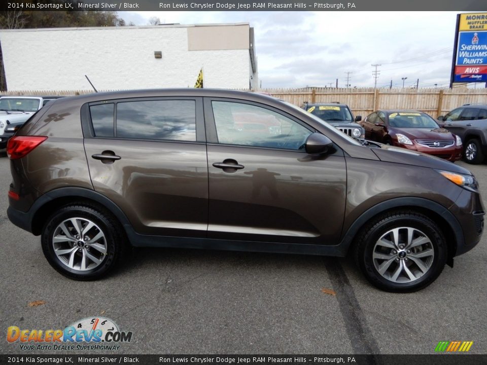 2014 Kia Sportage LX Mineral Silver / Black Photo #7