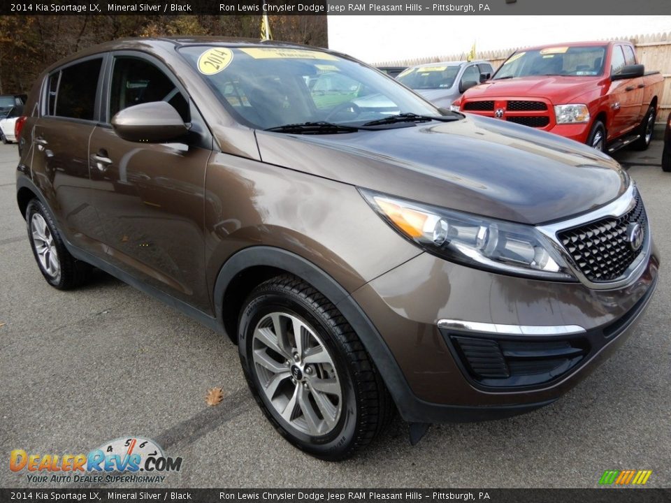 2014 Kia Sportage LX Mineral Silver / Black Photo #8