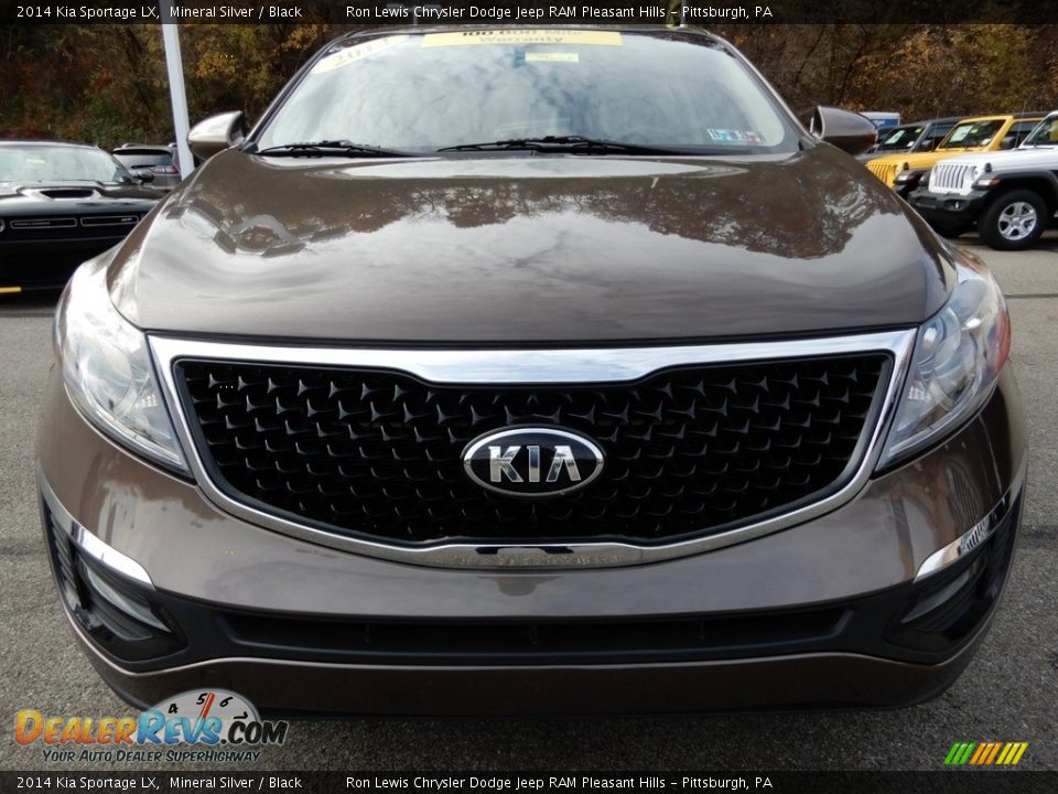 2014 Kia Sportage LX Mineral Silver / Black Photo #9