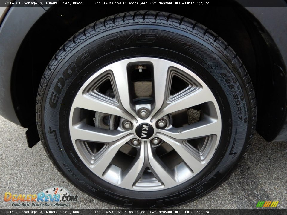 2014 Kia Sportage LX Mineral Silver / Black Photo #10