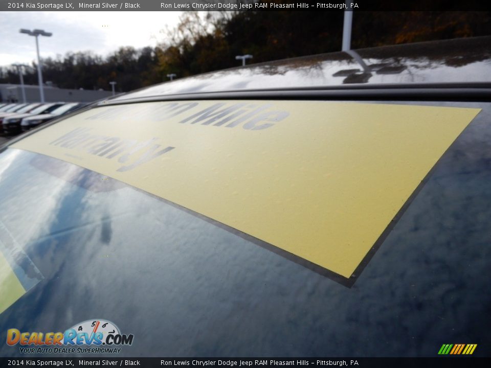 2014 Kia Sportage LX Mineral Silver / Black Photo #11