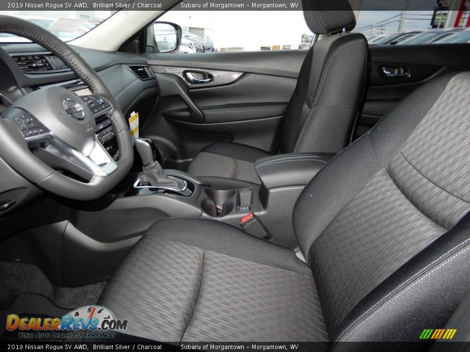 Front Seat of 2019 Nissan Rogue SV AWD Photo #11