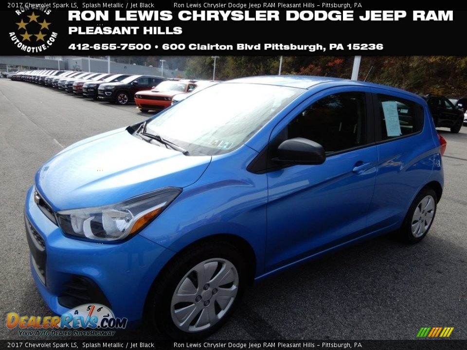 2017 Chevrolet Spark LS Splash Metallic / Jet Black Photo #1