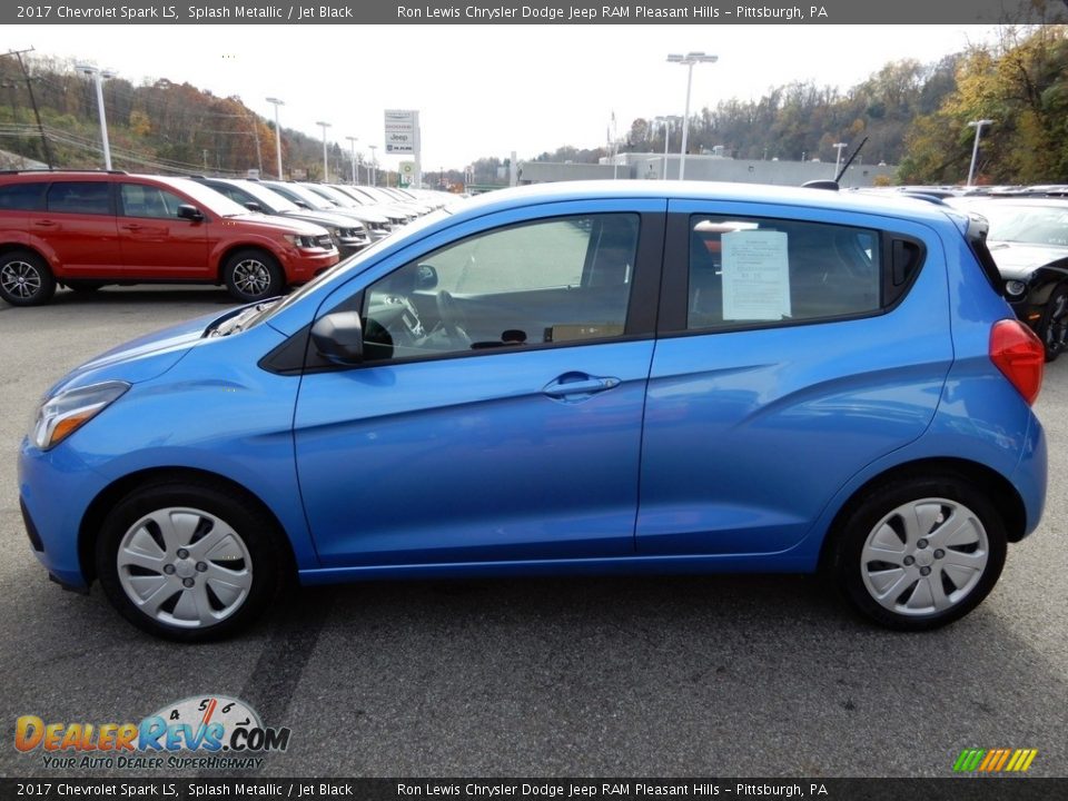 2017 Chevrolet Spark LS Splash Metallic / Jet Black Photo #2