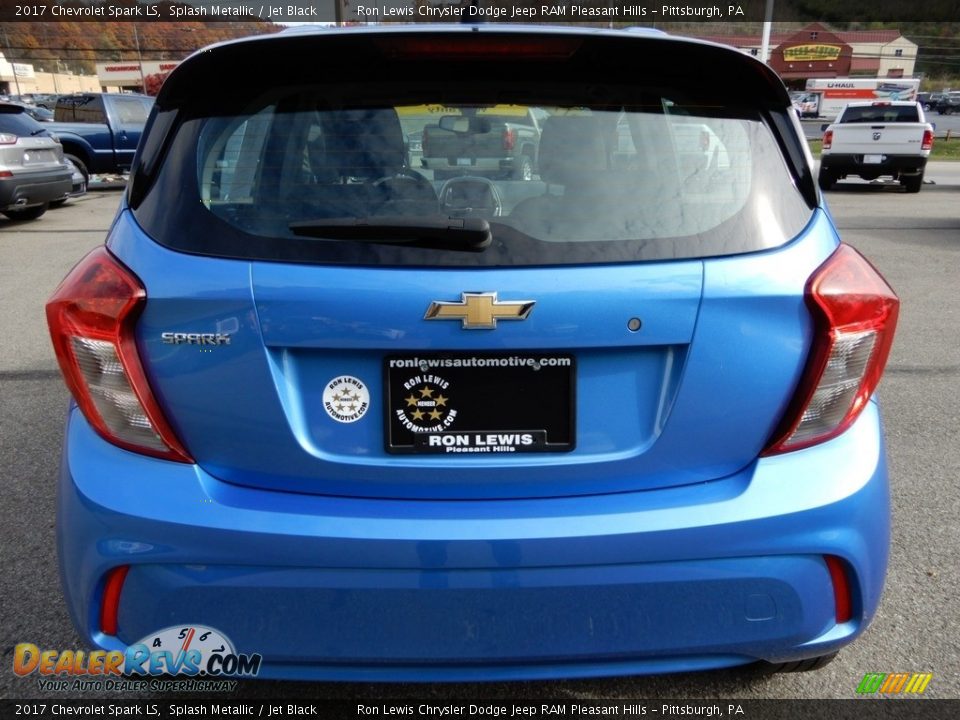 2017 Chevrolet Spark LS Splash Metallic / Jet Black Photo #4