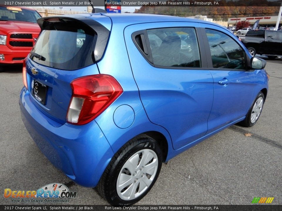 2017 Chevrolet Spark LS Splash Metallic / Jet Black Photo #5