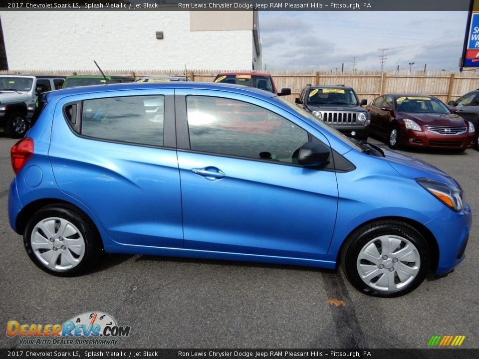2017 Chevrolet Spark LS Splash Metallic / Jet Black Photo #6