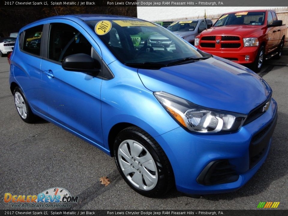2017 Chevrolet Spark LS Splash Metallic / Jet Black Photo #7