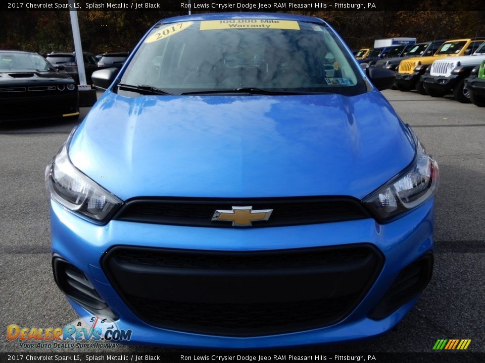 2017 Chevrolet Spark LS Splash Metallic / Jet Black Photo #8