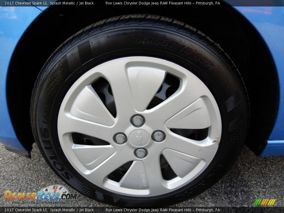 2017 Chevrolet Spark LS Splash Metallic / Jet Black Photo #9